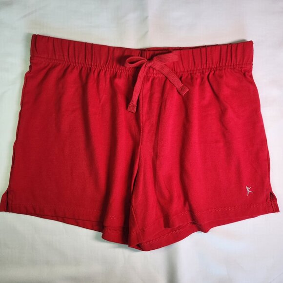 Danskin Womens's Activewear Running Shorts Red Size M(8-10) - Picture 1 of 7